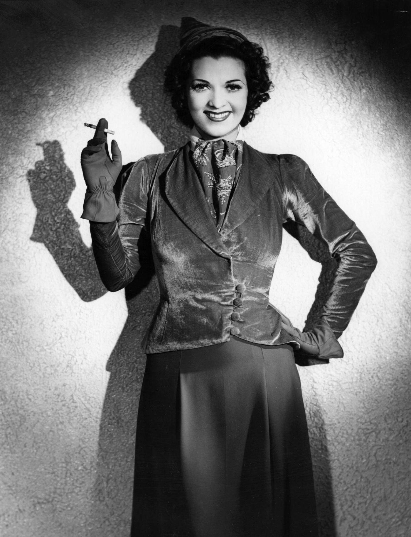 #72 Gina Malo, the actress who made her debut in ‘Goodnight Vienna’, 1937