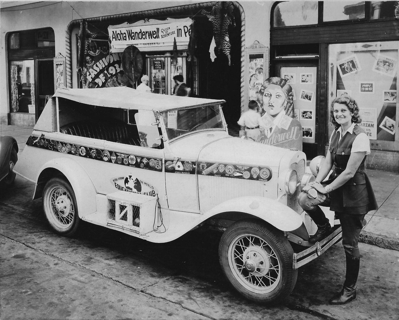 #5 Aloha at Movie Theater with 1930 Ford