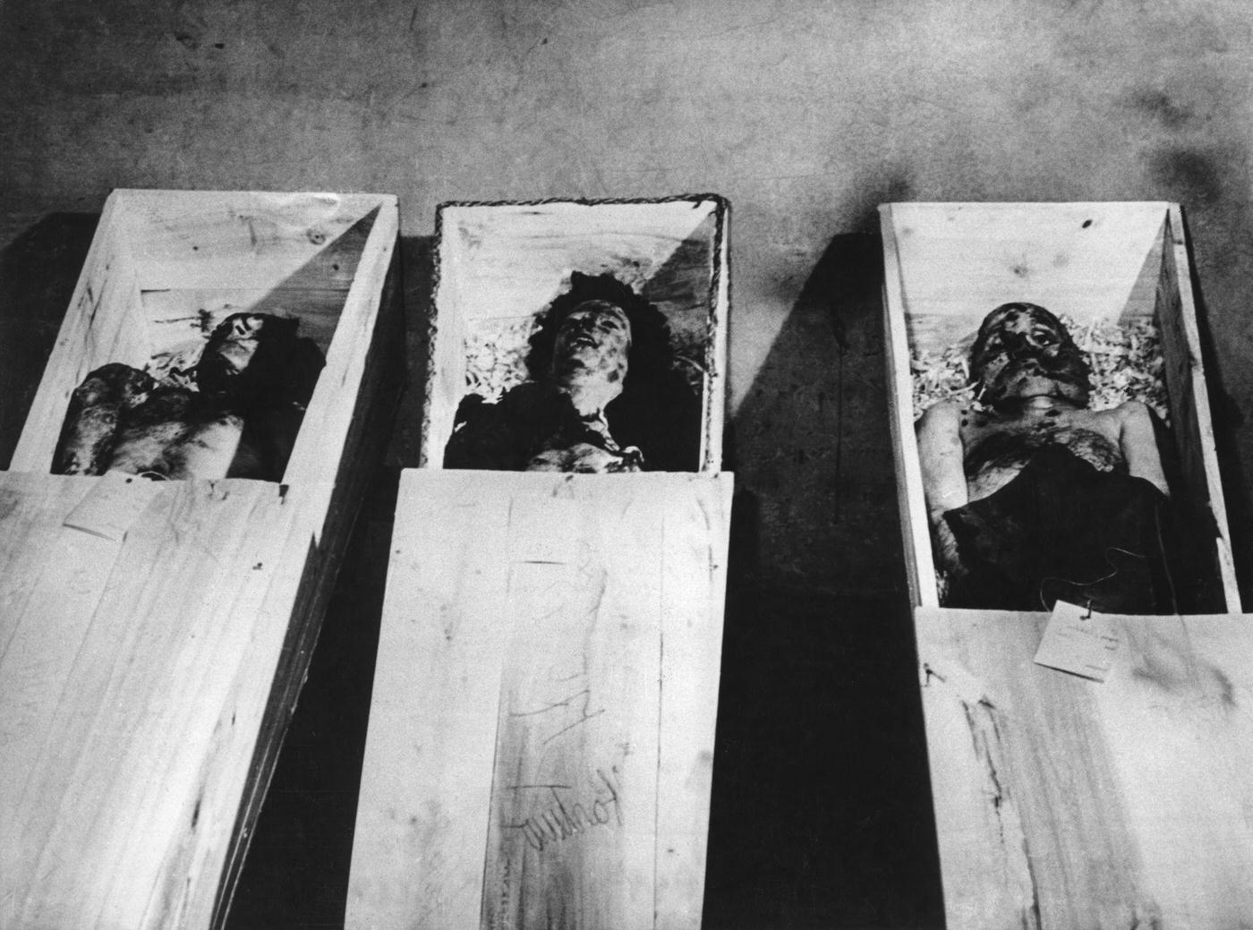 #12 Corpses of Mussolini and Clara Petacci Displayed in Milan, 1945