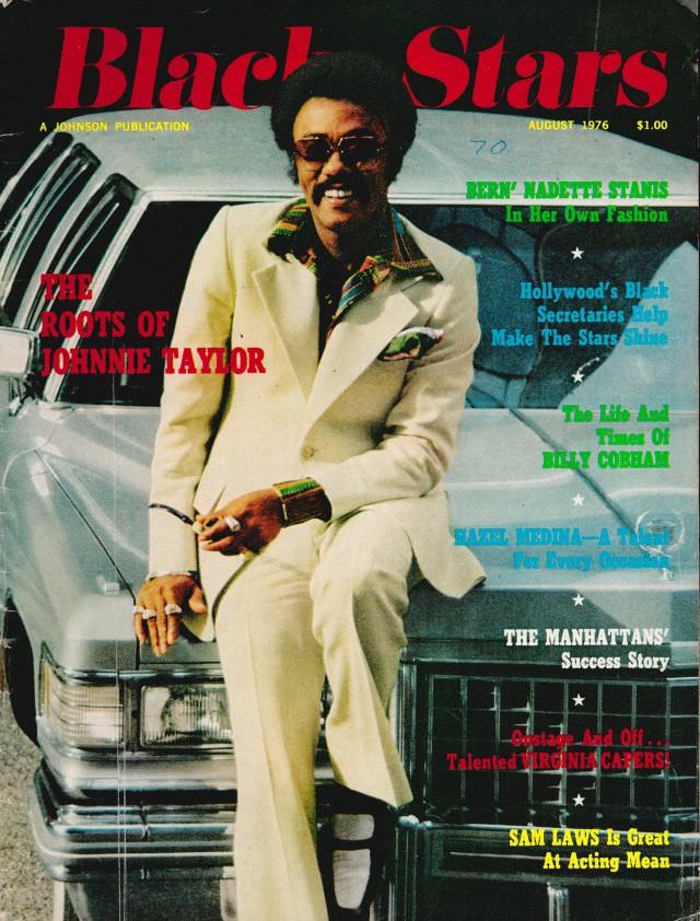 #10 Johnnie Taylor, August 1976