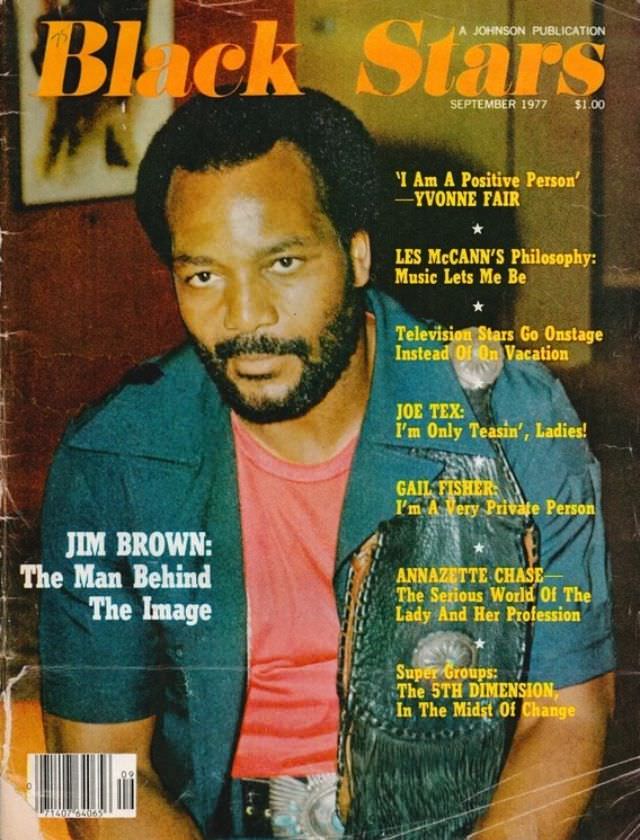 #15 Jim Brown, September 1977