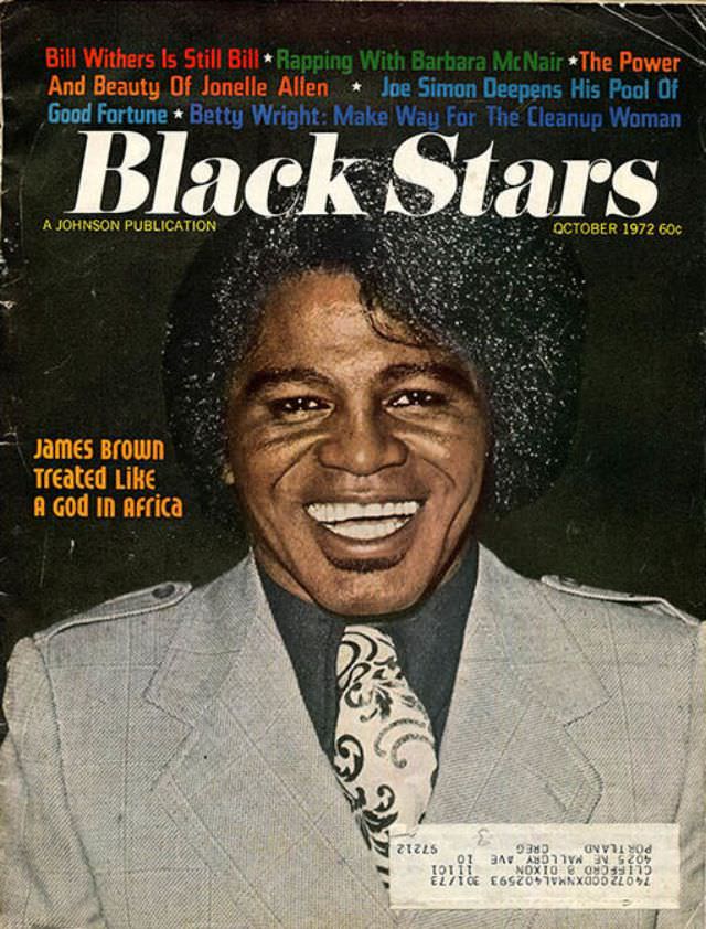#1 James Brown, October 1972