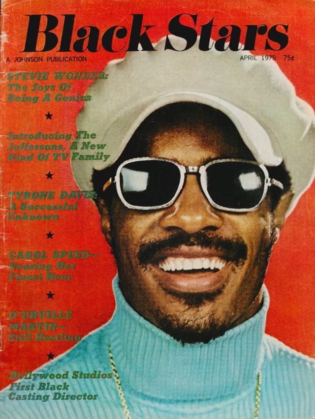 #8 Stevie Wonder, April 1975