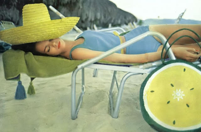 #1 Marola Witt in Turquoise Blue Suit, 1962