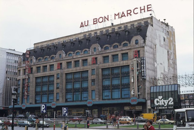#22 Au Bon marché, boulevard du Jardin Botanique, Brussels, 1981
