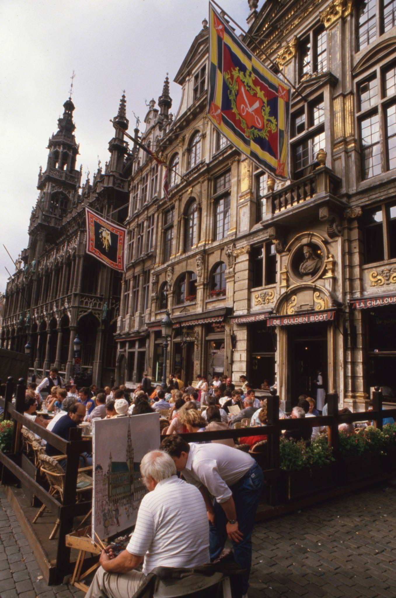 #51 Grand Place in Brussels, Belgium, 1986.