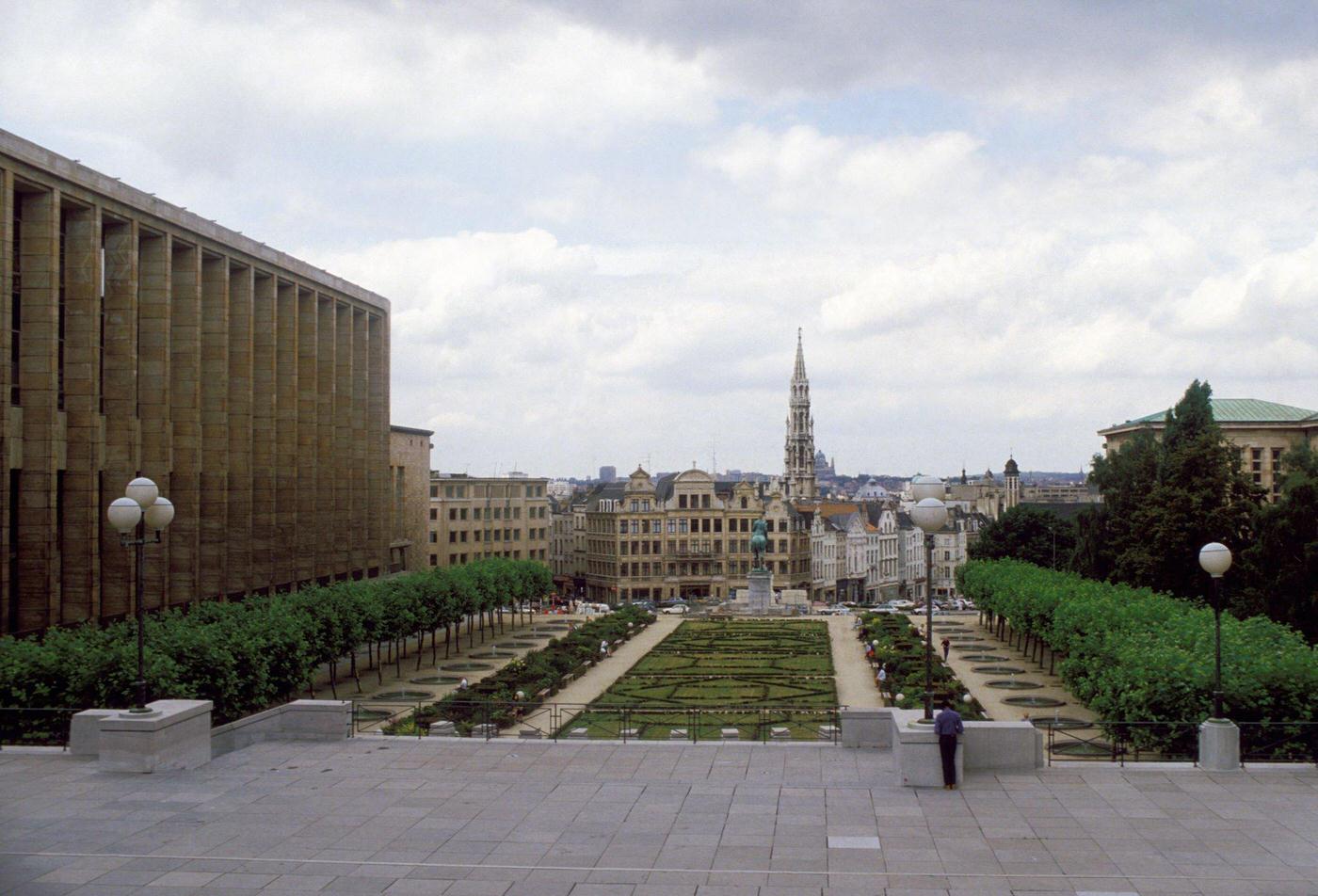 #58 Mont des Arts in Brussels, Belgium, 1986.