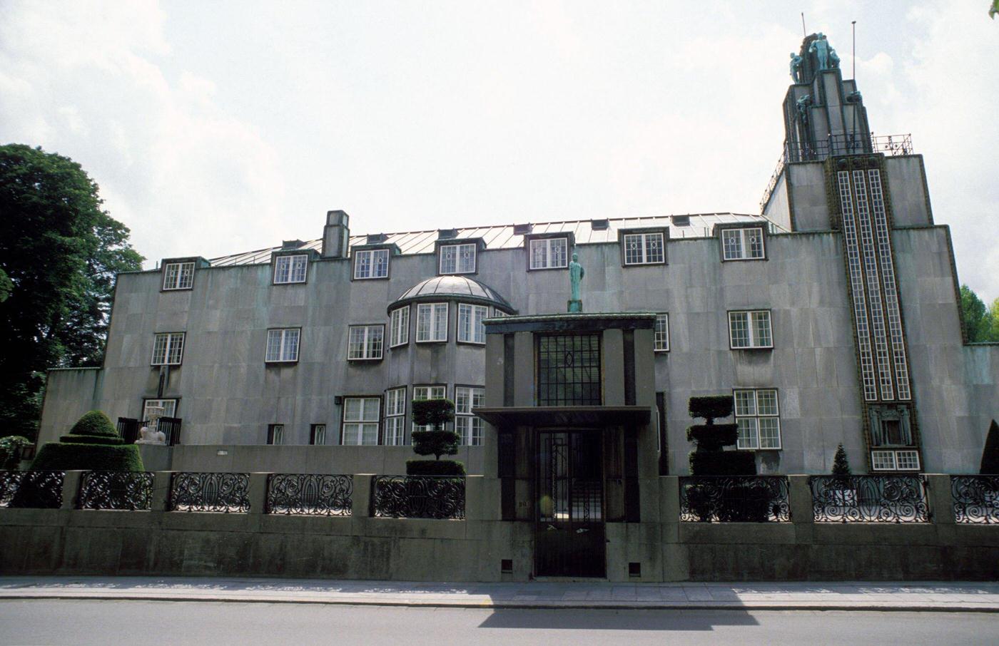 #61 Stoclet Palace in Brussels, Belgium, 1986.