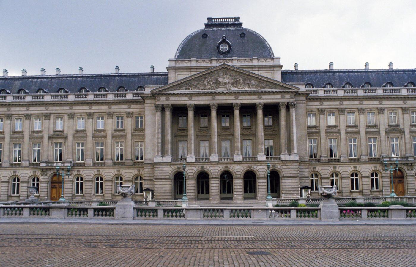 #67 Facade of the Royal Palace in Brussels, Belgium, 1986.