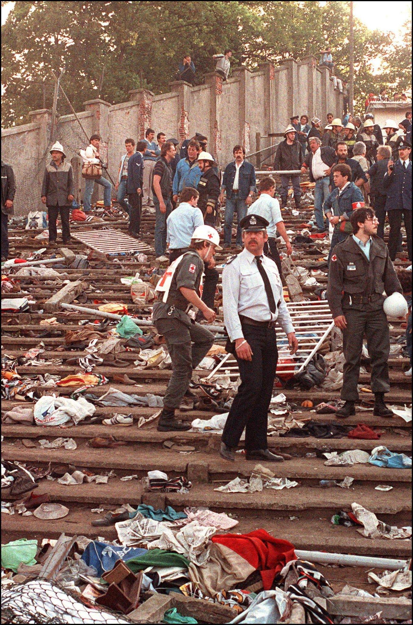 #93 Heysel Stadium Disaster: Search for Victims After Riots, 1985