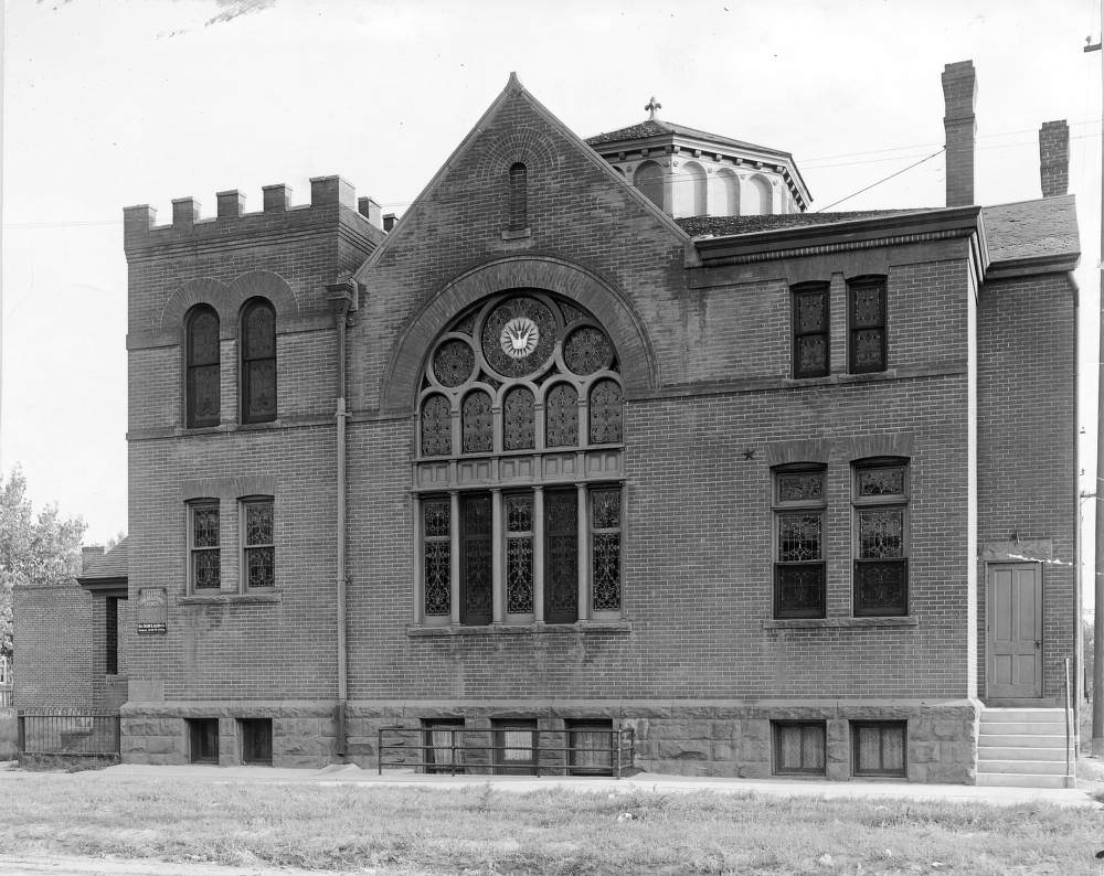 #124 Third Congregational Church at West 5th Avenue and Fox Street, 1900s