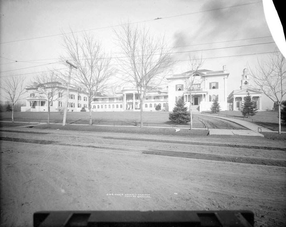 #151 Oakes Home on West 32nd Avenue, opened in September 1895, 1904