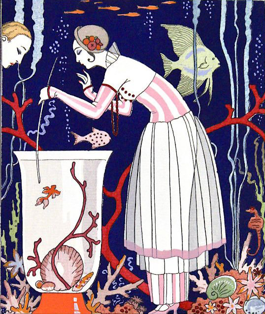 #12 L’Étourdissant Petit Poisson…, Robe d’été, Gazette du Bon Ton, May 1914