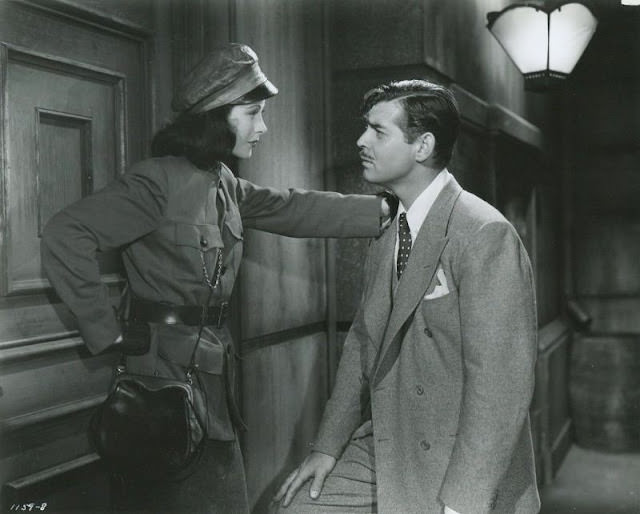 #4  Hedy Lamarr and Clark Gable in “Comrade X” (1940): A Timeless On-Screen Pairing #4 Movies & TV