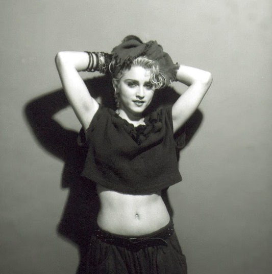 A Belly Button, Platinum Hair, and Pop Stardom: Diving Deep into Madonna’s Iconic Debut Album Photoshoot