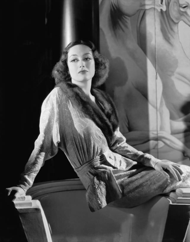 Joan Crawford on the Set of “No More Ladies” (1935): Behind-the-Scenes of a Classic Film Movies