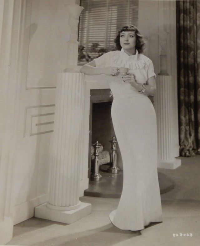 Joan Crawford on the Set of “No More Ladies” (1935): Behind-the-Scenes of a Classic Film Movies