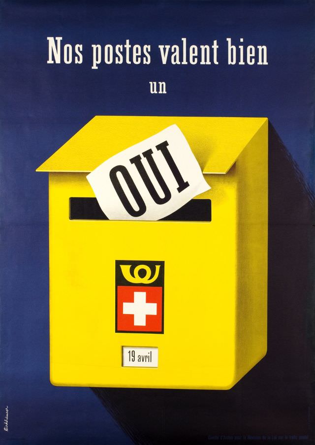 #19 Nos postes valent bien un oui, 1953