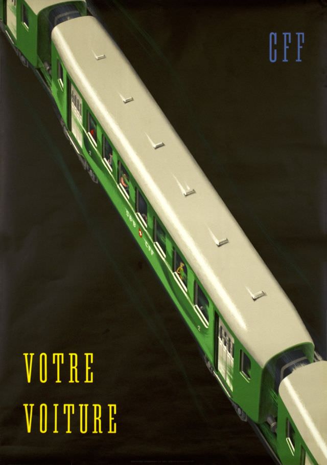 #24 CFF votre voiture, 1957