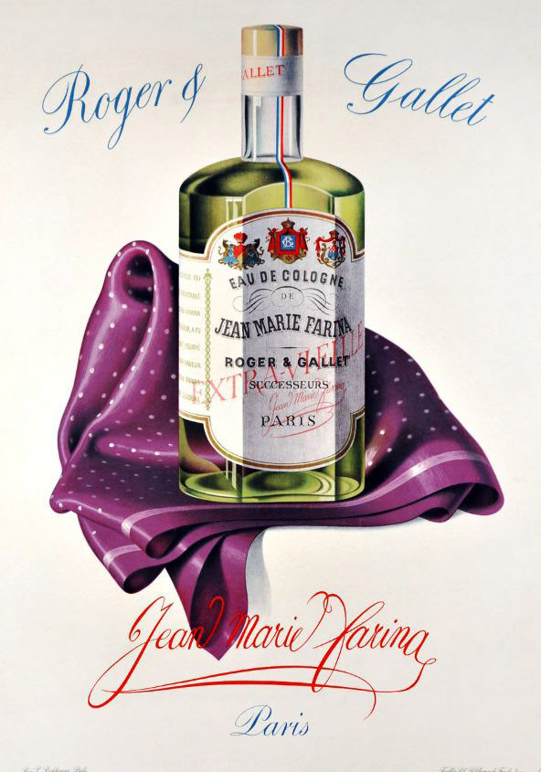#4 Eau de Cologne Jean-Marie Farina de Roger Gallet, 1942