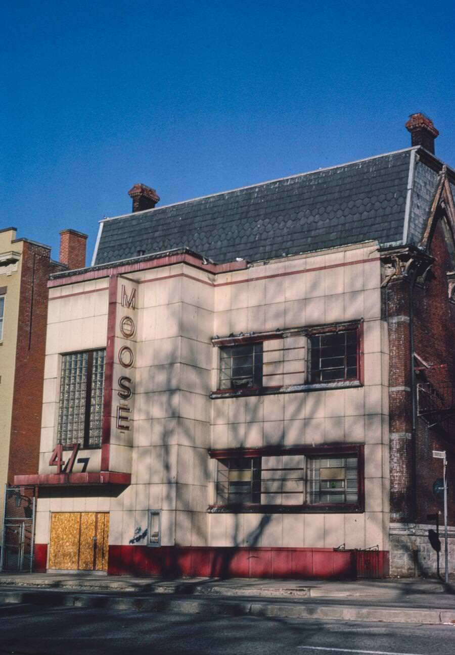 #16 Moose Building at 47 East North Avenue, Pittsburgh, Pennsylvania, 1989.