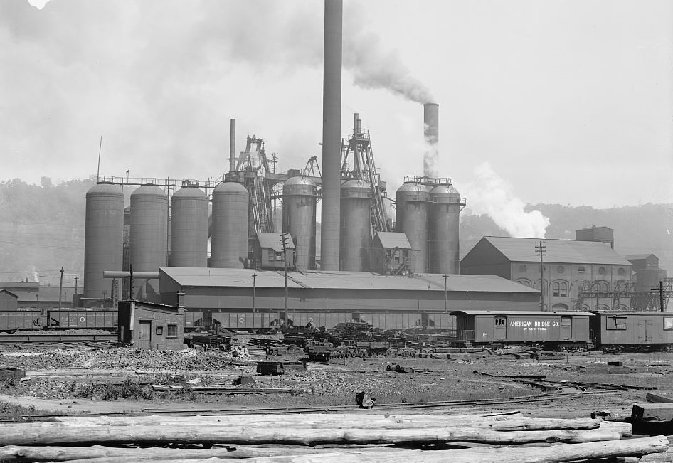 #38 Carnegie Steel Company’s “Lucy” Furnace, Pittsburgh, Pennsylvania, 1900s