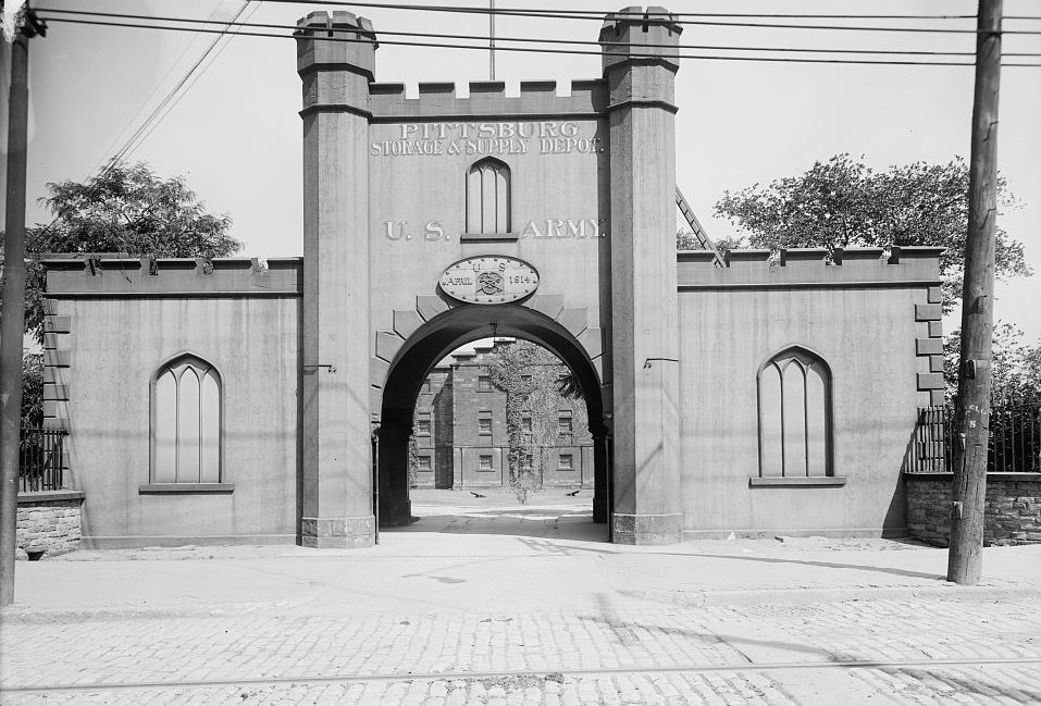 #40 Entrance to Allegheny Arsenal, Pittsburgh, Pennsylvania, 1900s
