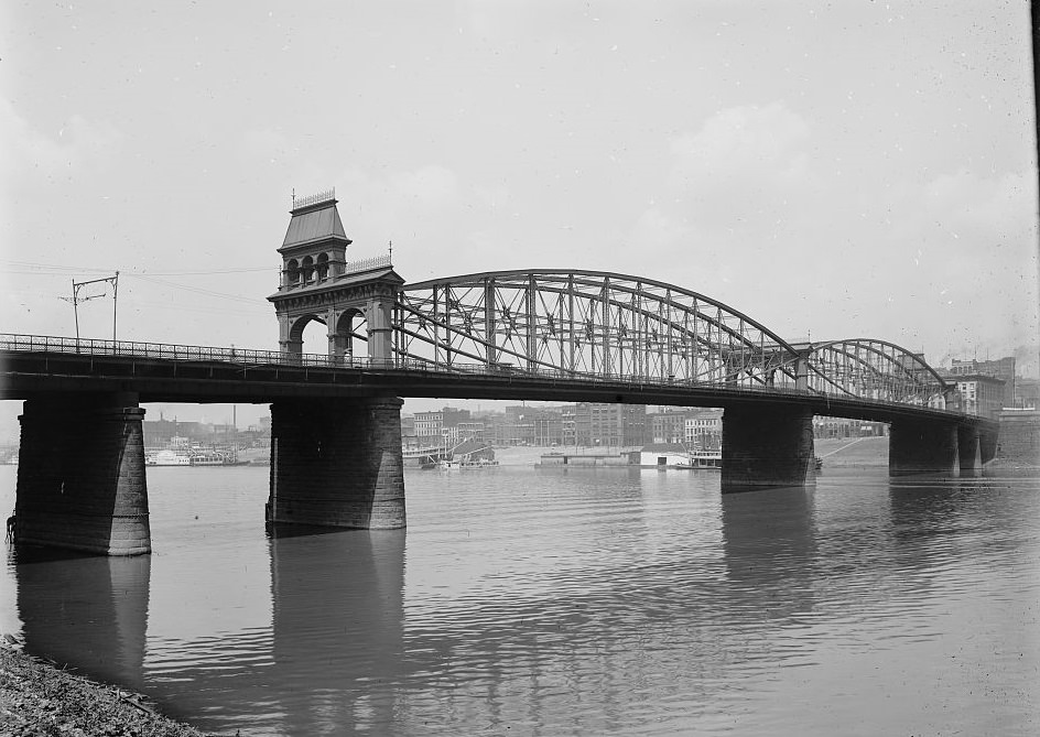 #66 Smithfield Street Bridge, Pittsburgh, Pennsylvania, 1900