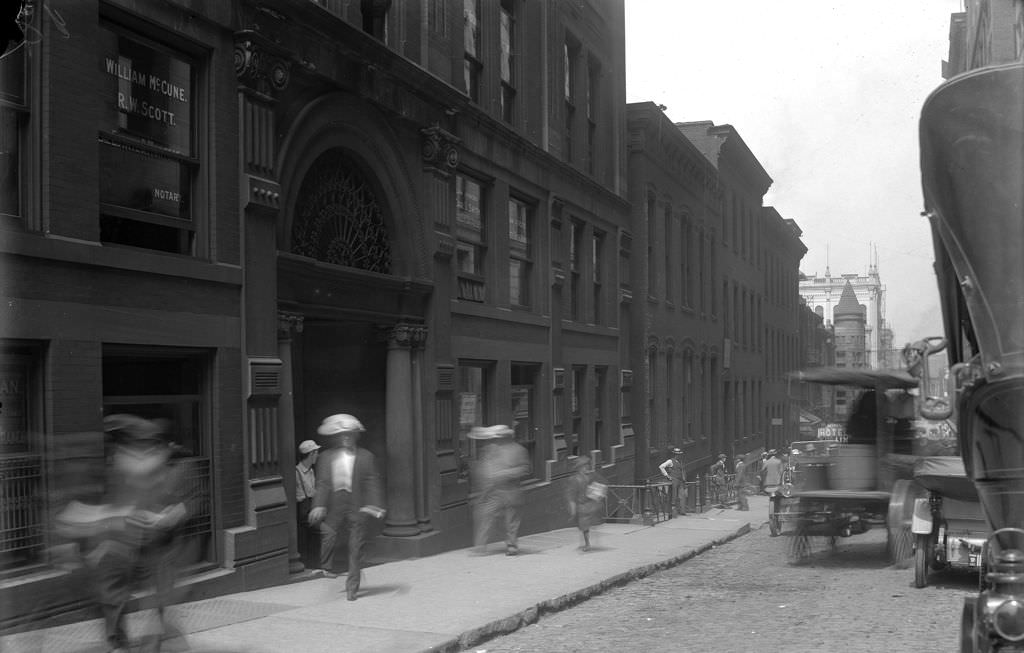 #153 Diamond Street, west view from Grant Street, 1910s