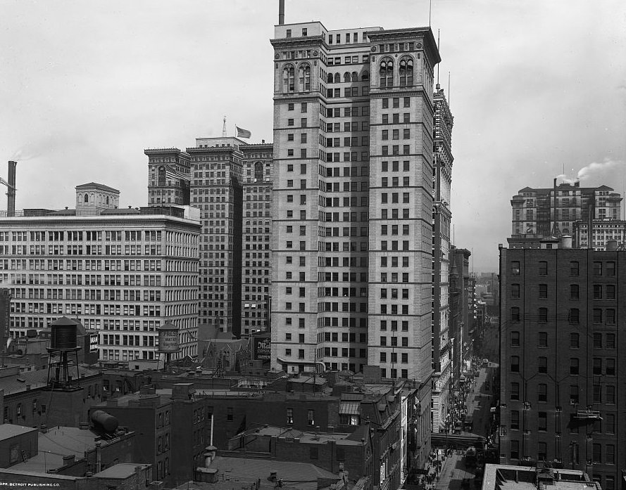 #38 Skyscrapers and Fifth Avenue, Pittsburgh, 1919