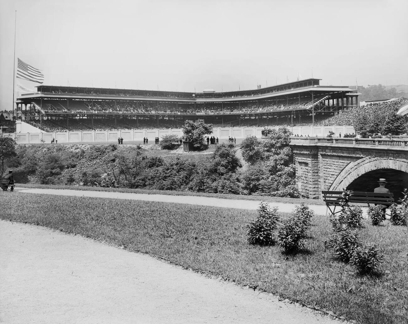 #9 Forbes Field, Pittsburgh, Pennsylvania, 1910