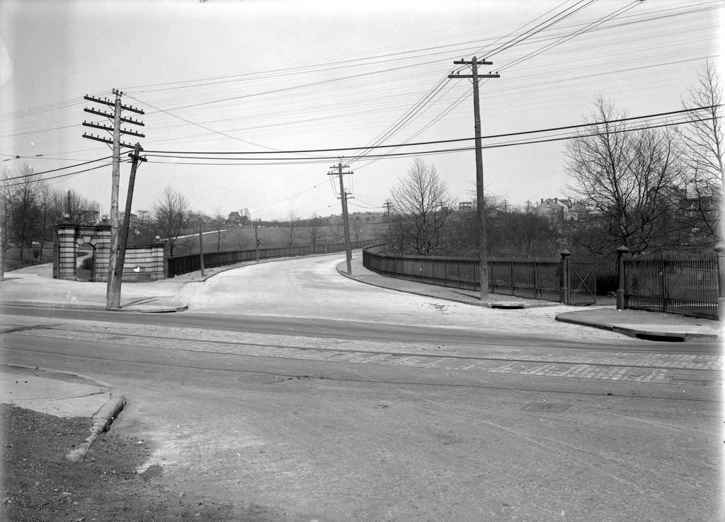 #110 Marshall Avenue east from Brighton Road, 1920.