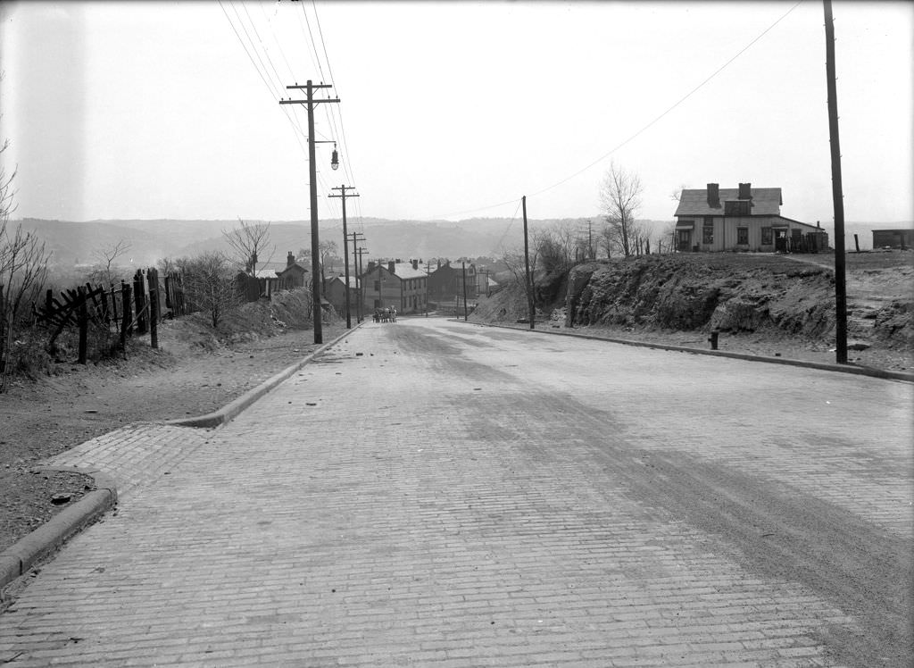 #120 Marshall Avenue towards Irwin Avenue, 1920.