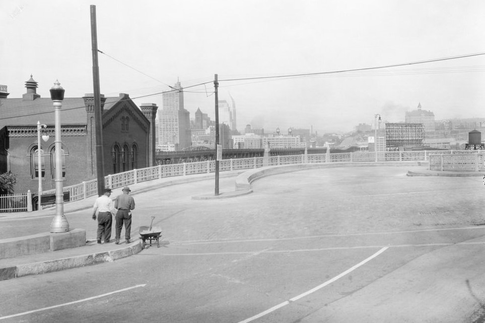 #139 Downtown View, From Mount Washington Roadway Extension looking northeast, 1933.