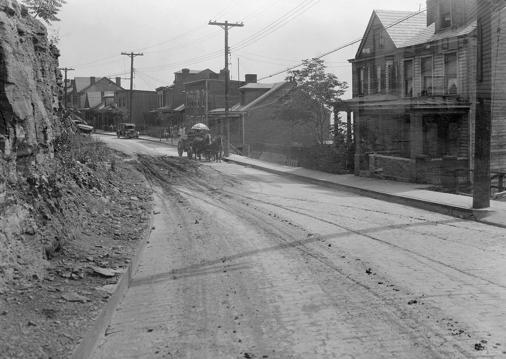 #153 Arlington Scene, From 3249 Arlington Avenue looking northeast, 1931.