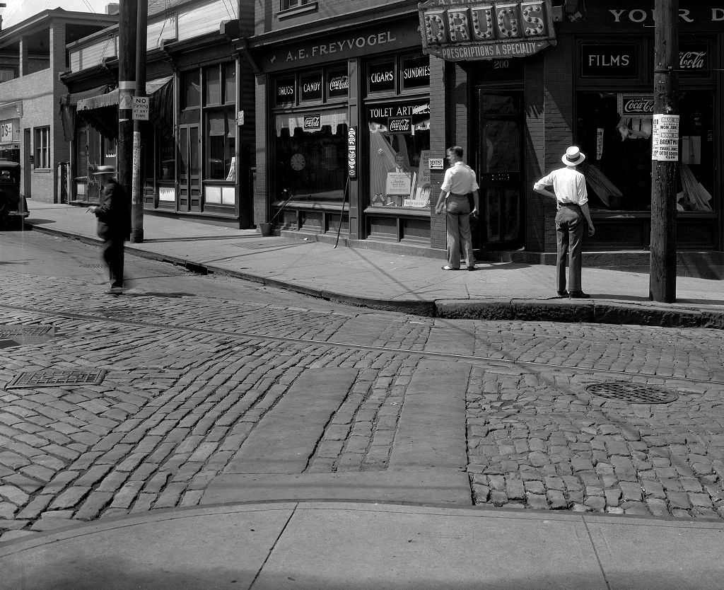 #29 A.E. Freyvogel Pharmacy, Pittsburgh, Pennsylvania, 1933.