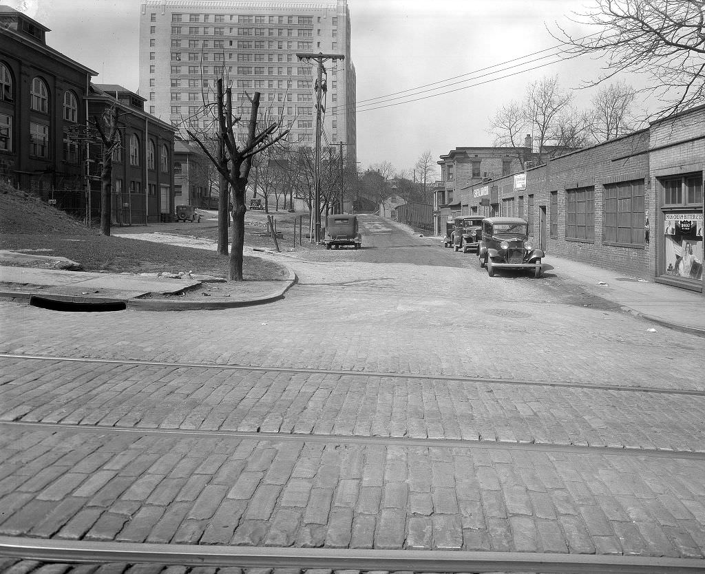 #53 Intersection of Dollar Street and Centre Avenue, 1933