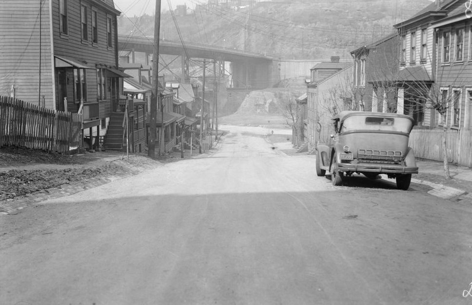 #69 WPA improvements on Acorn Street near Saline Street, 1938
