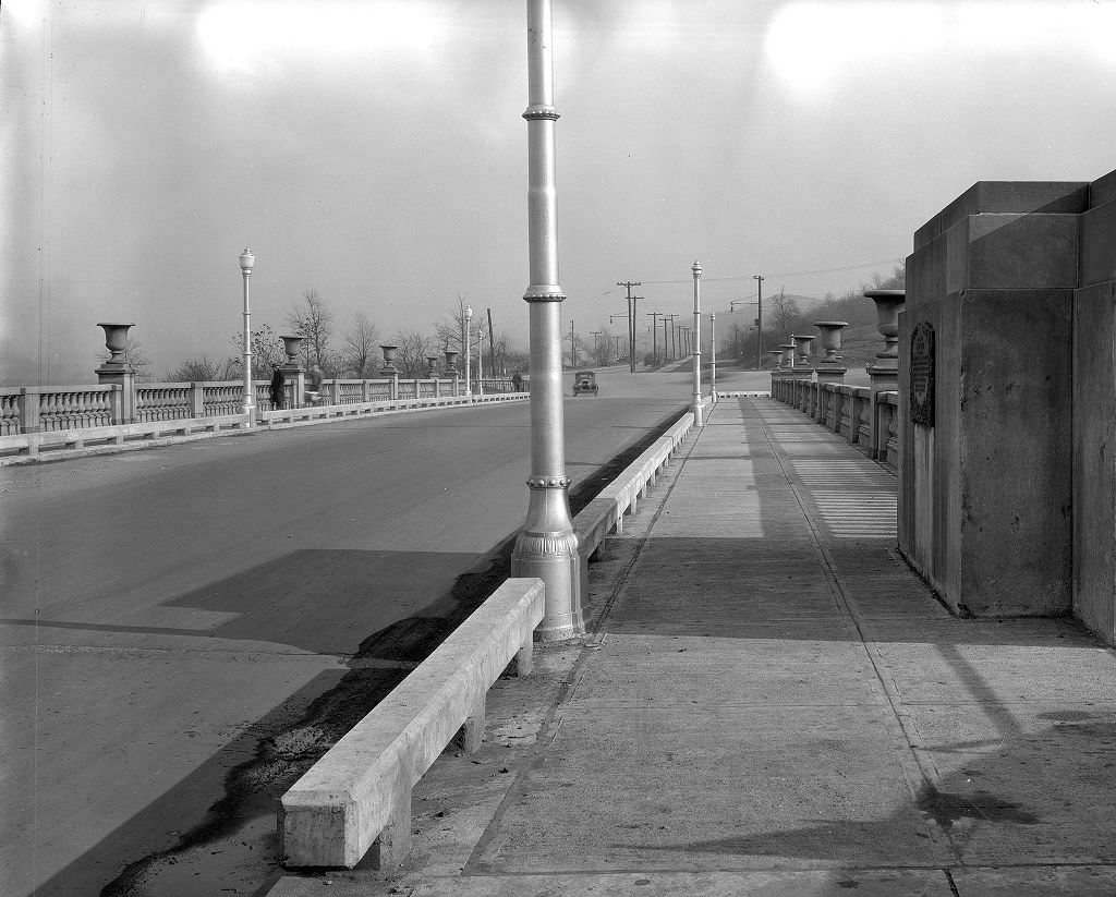 #72 Heths Run Bridge on Butler Street, built in 1914 and replaced in 2014, 1933