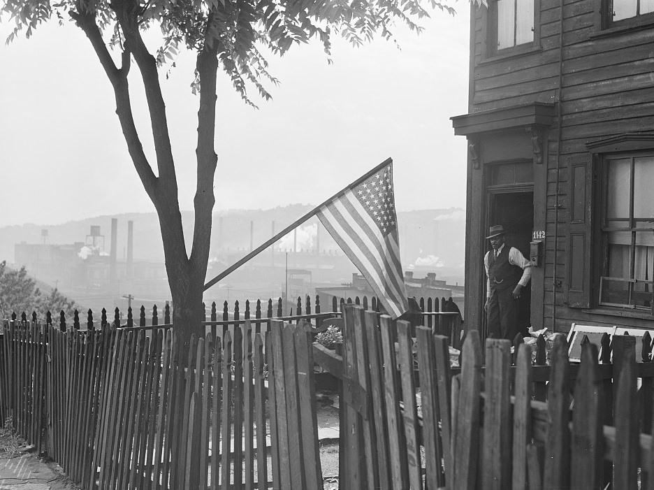 #114 Flag Day in Pittsburgh, 1941.