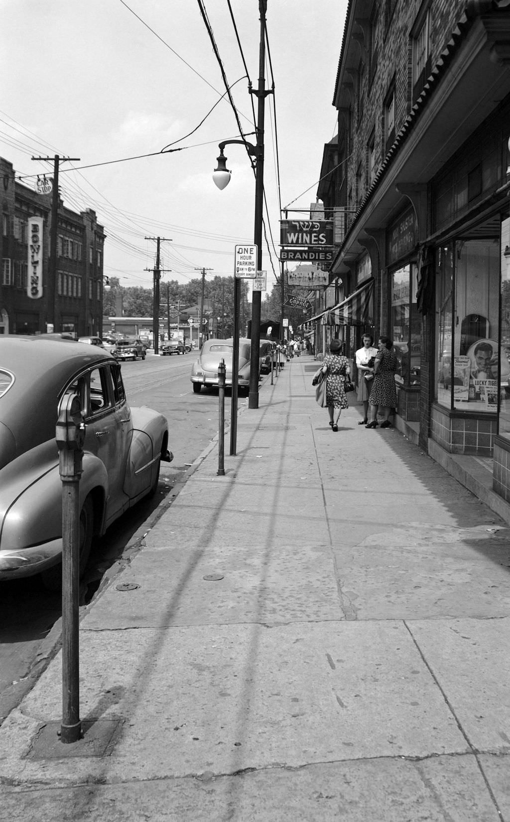 #50 South Side Neighborhood Bird’s Eye View, 1949
