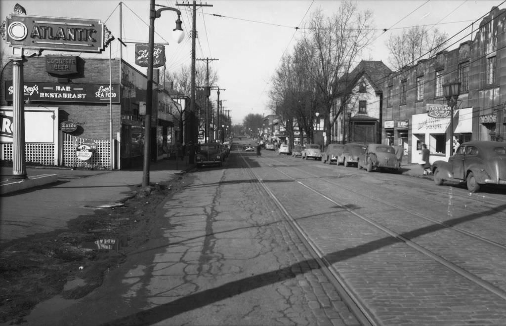 #5 A view of Murray Avenue at 1822-44, looking north, 1947