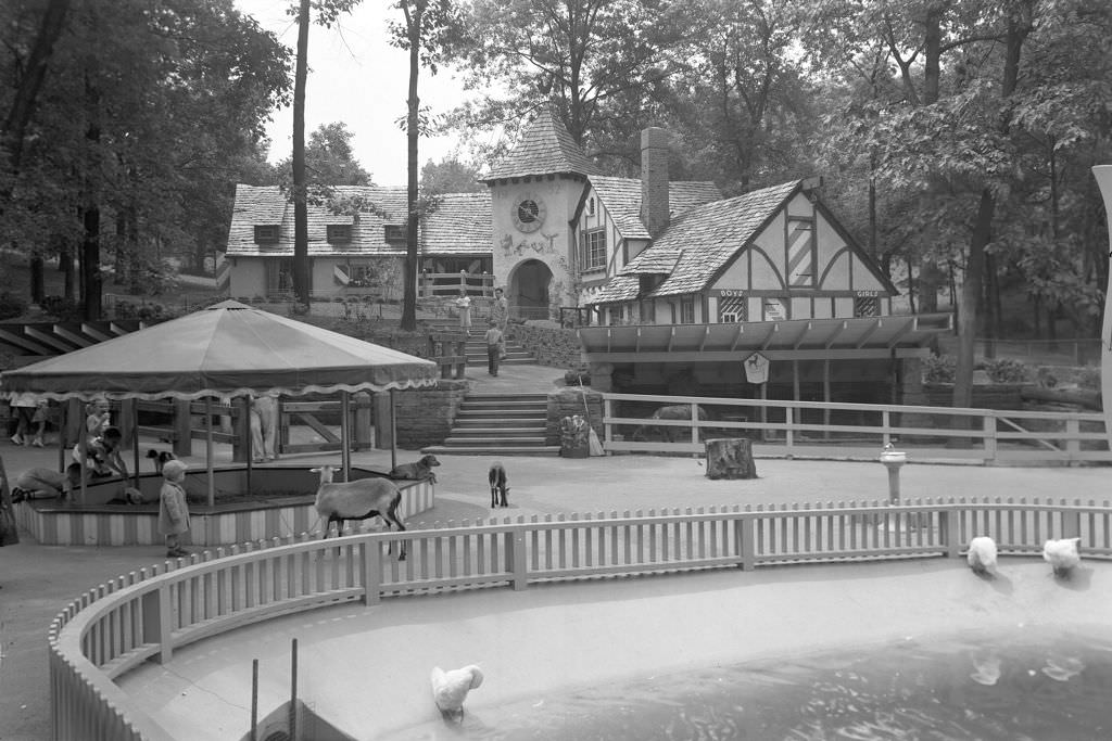 #9 Children’s Zoo Activity Building in Pittsburgh Zoo, 1953.