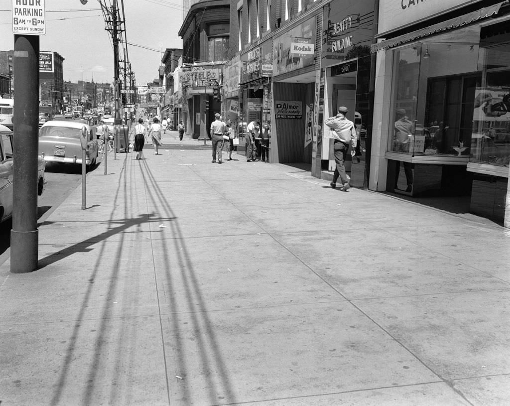 #124 Penn Avenue in East Liberty, 1960.