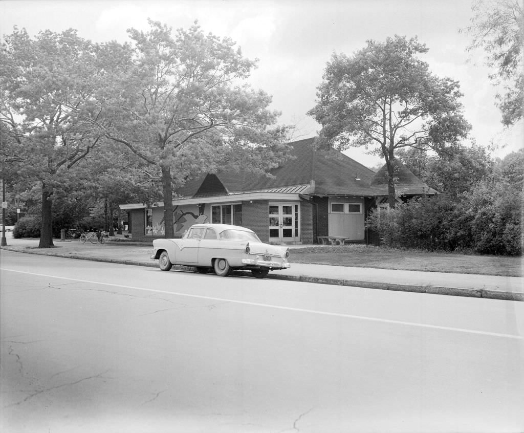 #141 Nature Center at Schenley Park, designed in 1911 by Rutan and Russell, 1962.