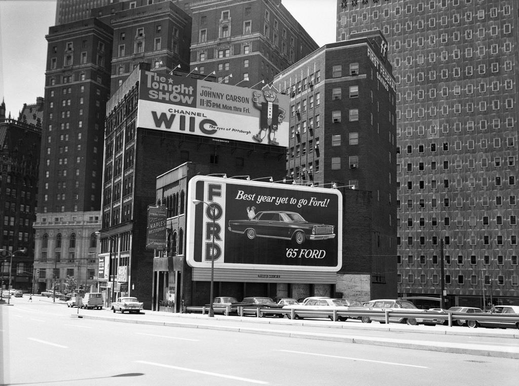 #184 Billboards for Ford and Tonight Show, 1965