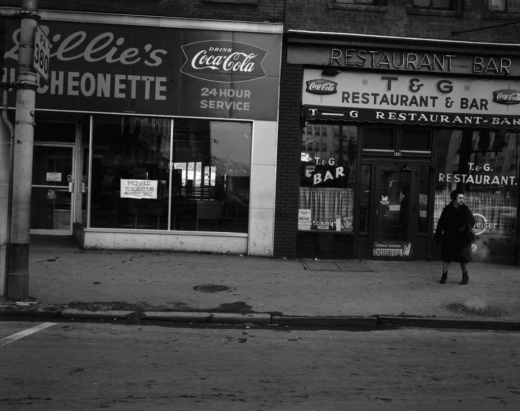 #191 Liberty Avenue Storefronts, 1965