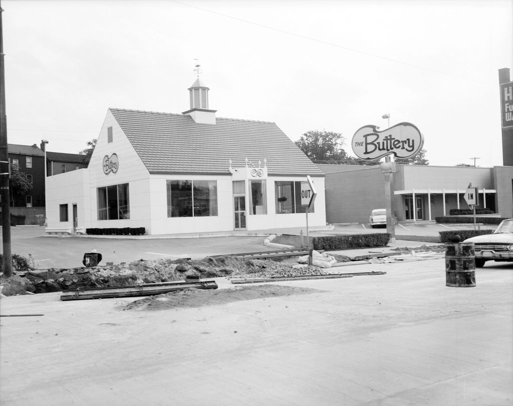 #42 The Buttery Coffee Shop on Centre Avenue, 1965.