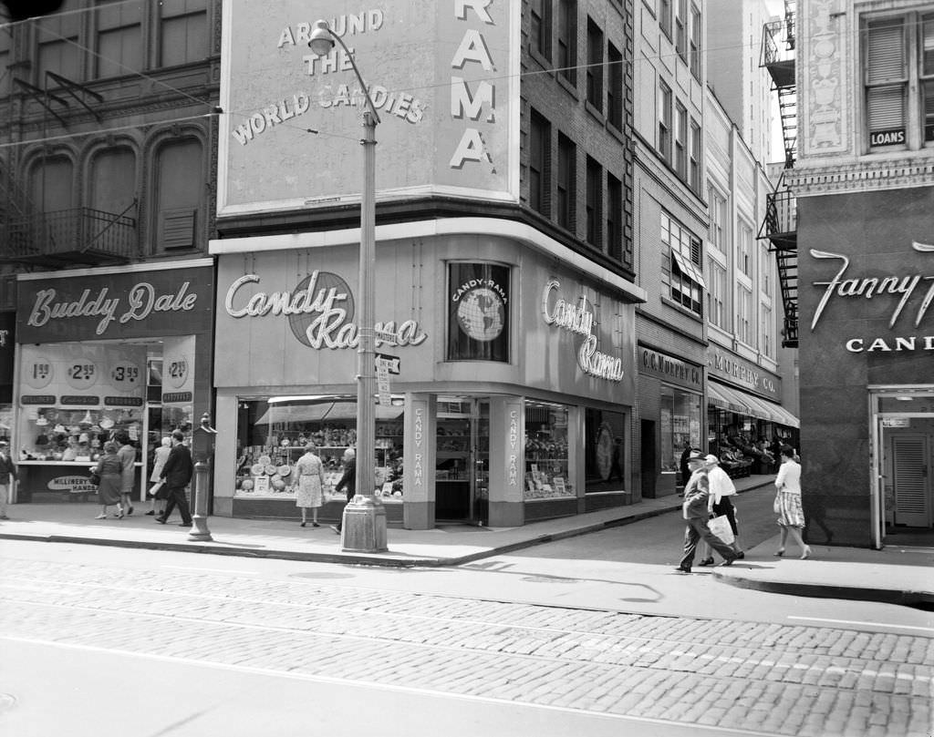 #59 Candy Rama, Pittsburgh Landmark, 1964