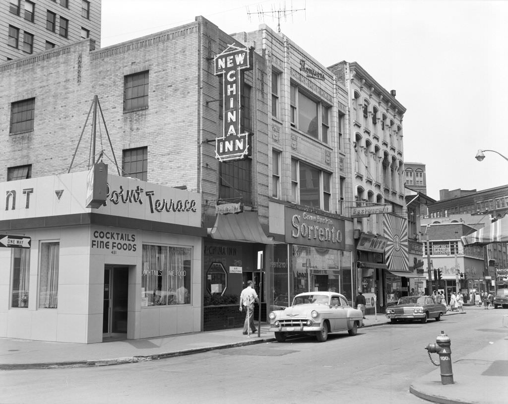 #63 New China Inn and Sorrento Restaurant, 1964